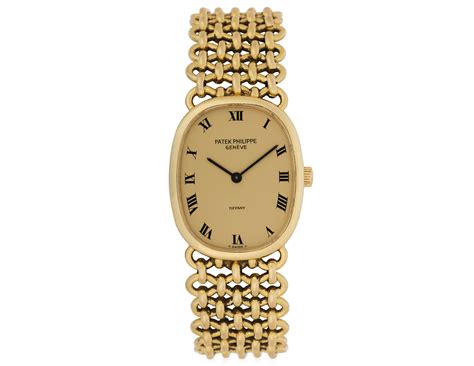 patek philippe ladies gold bracelet watch